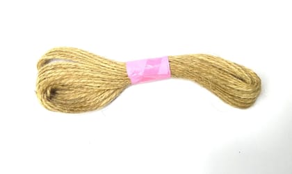 Jute Twine String 10 Meter Roll - Natural Color 2 Ply - 2mm Diameter