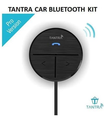 Tantra Fluke Pro Bluetooth Receiver 4.1 Bluetooth Kit for Car (Black)