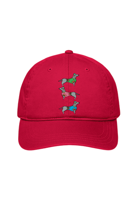 Three Daschunds Cap (7 Colours)