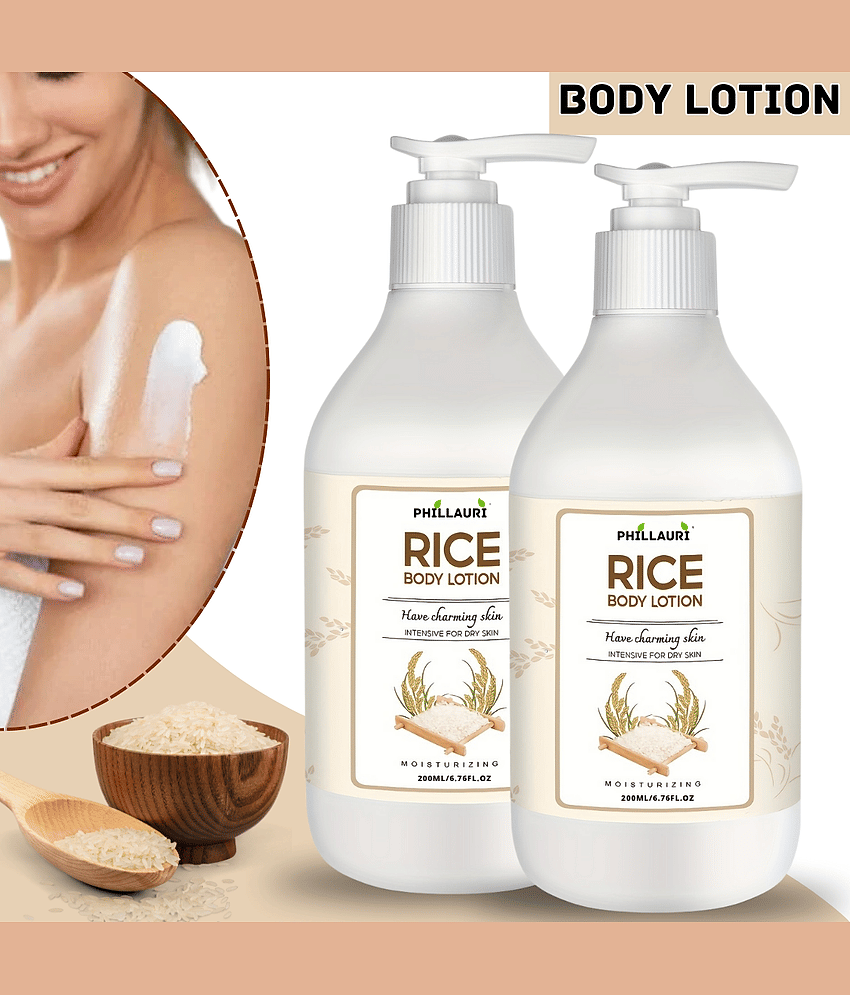 Phillauri Moisturizing Lotion For Dry Skin 200 ml ( Pack of 2 )