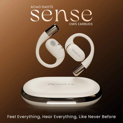 DwOTS Sense Open-Ear (Creame) Wireless Headphones creame