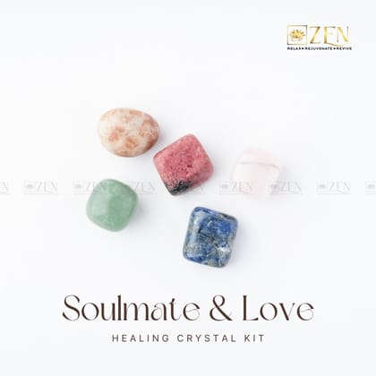Soulmate and Love Attraction Healing Crystal Kit