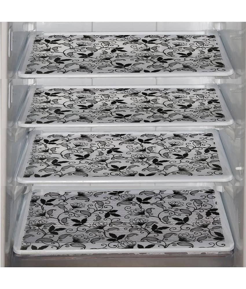 E-Retailer Set of 4 PVC Multi Fridge Mats