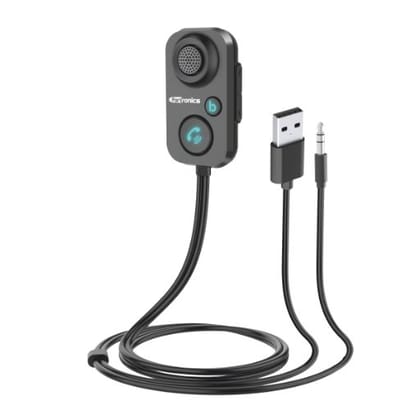 Portronics AUTO 12 inCar Bluetooth Receiver (Black)