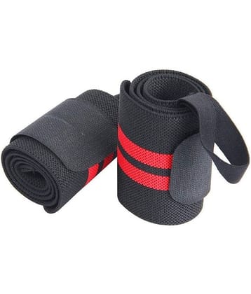 Wrist Support Wrap Band for Gym and Fitness (1 Pair)
