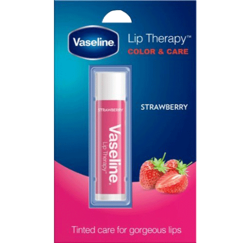Vaseline Lip Care Colour & Care Strawberry 4.5g
