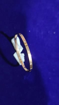 Fashion Gold Plated Stainless Steel Openable Crystal Bracelet | Cuff Bangle |