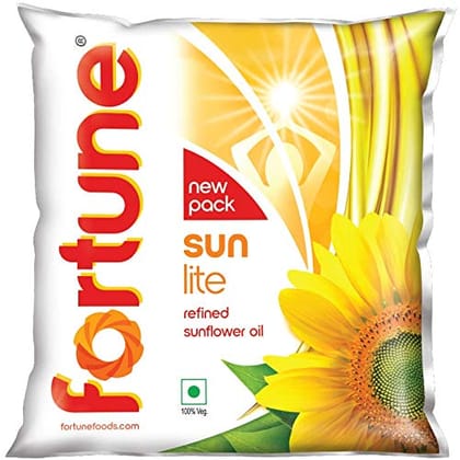 Fortune Sunlite Sunflower Refined Oil 500 ml
