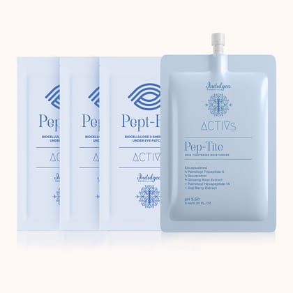 Peptide MINIS - 3 Pept Eye Patches + 1 Pep Tite Moisturizer (9ml)