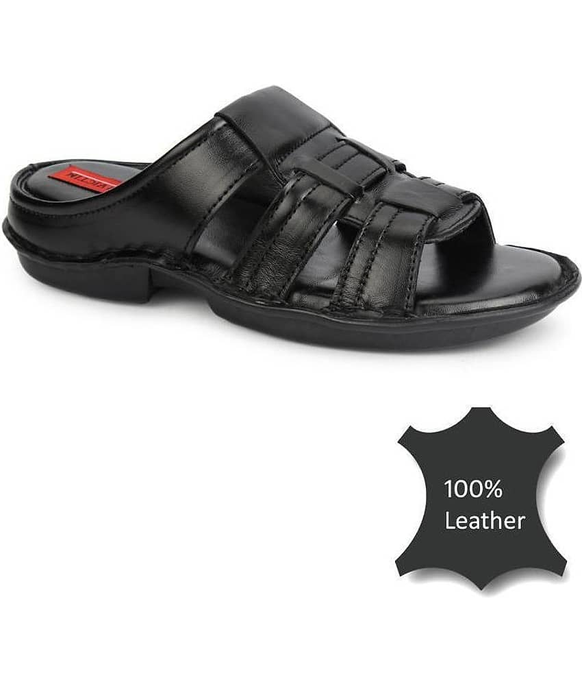 Fashion Victim Black Flip Flops