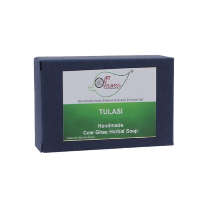 Artnweavess Tulasi Cow Ghee Herbal Soap, 100 gm - Pack of 2