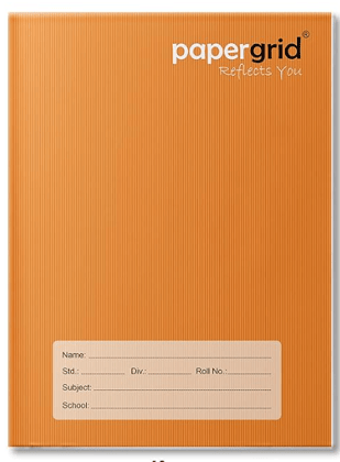 PaperGrid 172 Pages Notebook - Four Line