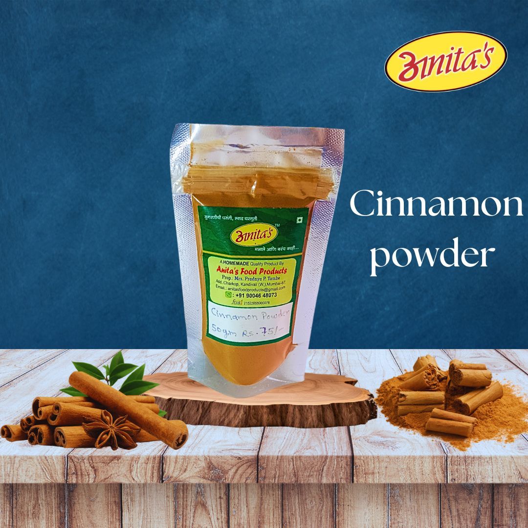 Anita's Cinnamon Powder (50g) | Premium Homemade Ground Cinnamon | Culinary Spice & Baking Ingredient