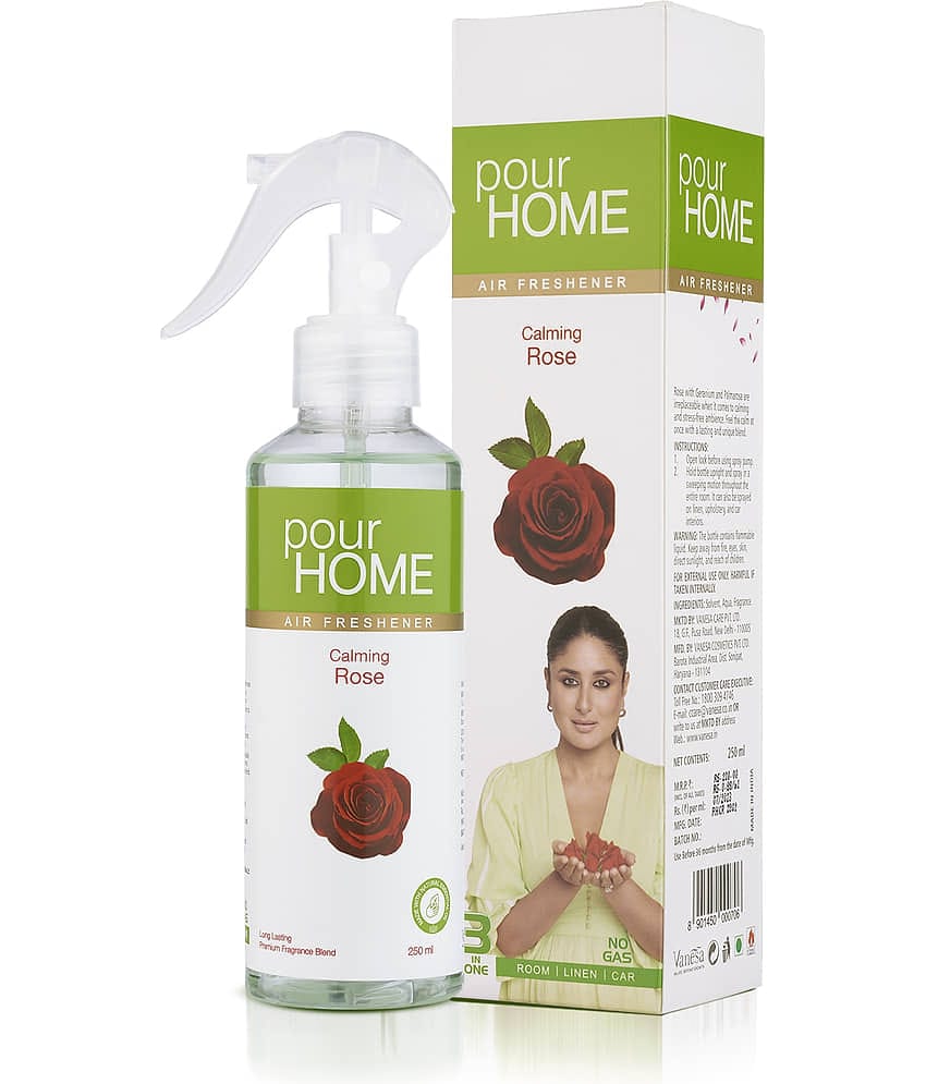 POUR HOME Calming Rose No Gas Room Freshener Spray 250ml( Pack of 1 )