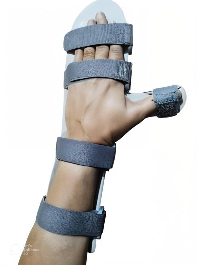 FAMILY LINE Polyester Static Cook Up Splint Palm Support, Elbow Support Hand Support (For Left Hand), Free size