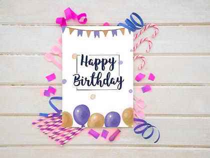 Happy Birthday Greeting Card