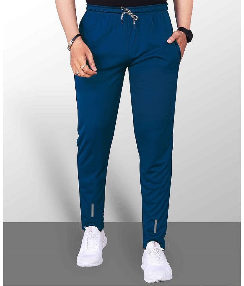 Gazal Fashions - Blue Polyester Men's Trackpants ( Pack of 1 )