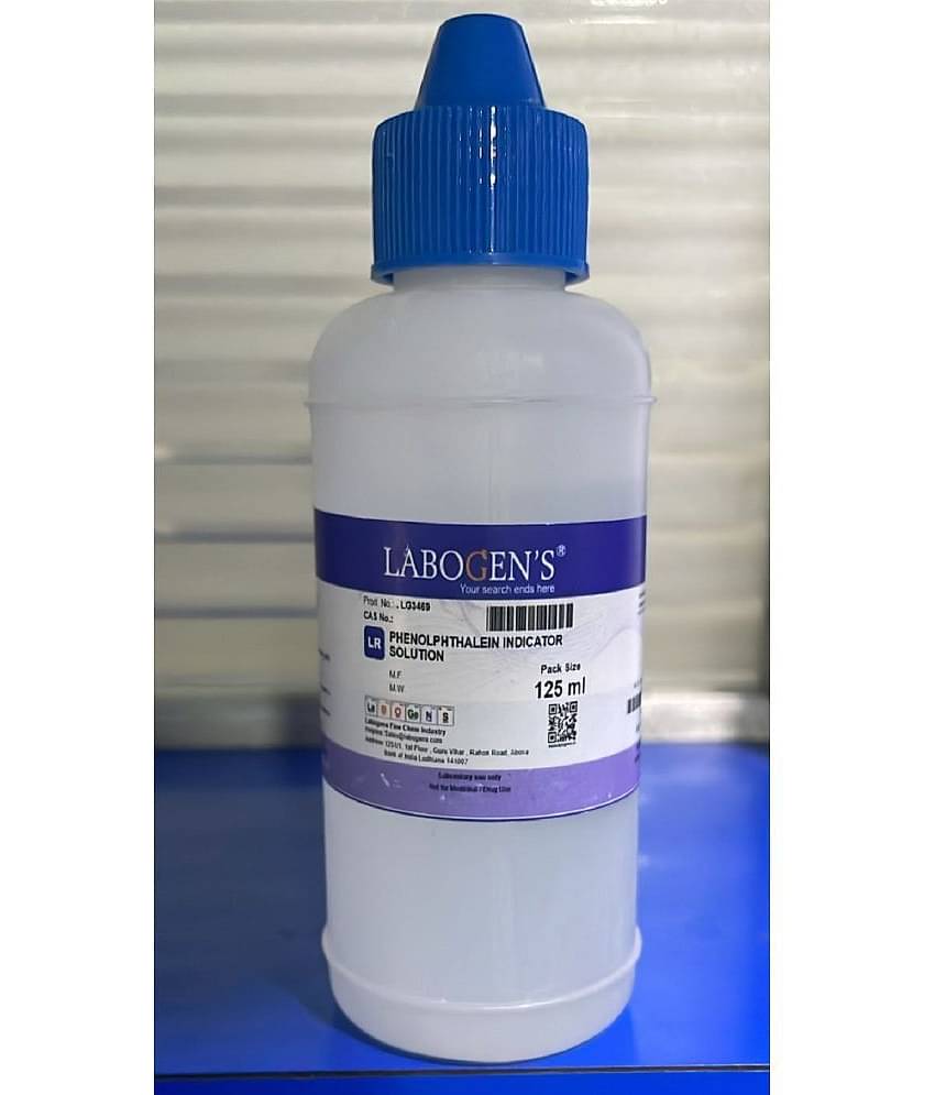 PHENO.LPHTHALEINE (indicator) SOLUTION 125ml