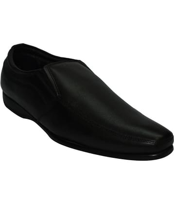 Ajanta Black Formal Shoes