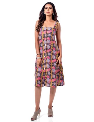 Aloha A'mor Linen Party Dress-XS