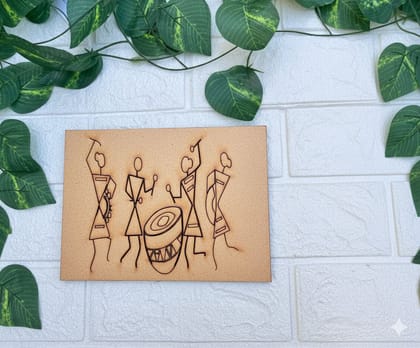 Dbeautify's DIY Traditional Warli Art – Tribal Dance