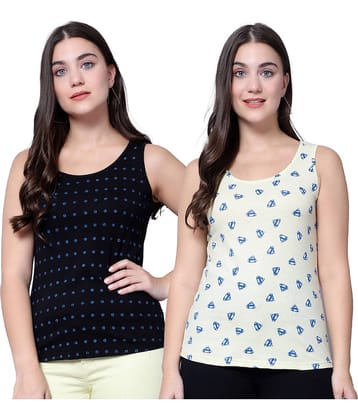 Volex Women's Cotton Tank Top ( Multicolor 1 )