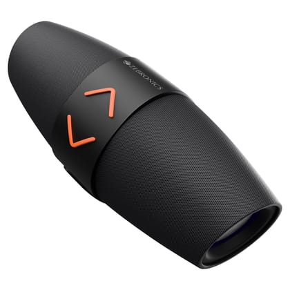 ZEBRONICS Sound Feast 55, Portable Bluetooth Speaker, 14 Watts, 10 Hours Playback, Dual 5.7 cm Drivers, Dual Passive Radiator, Call Function, RGB, Bluetooth v5.3 | TWS | USB | mSD | AUX, Deep Bass ZEBRONICS Sound Feast 55, Portable Bluetooth Speaker, 14 