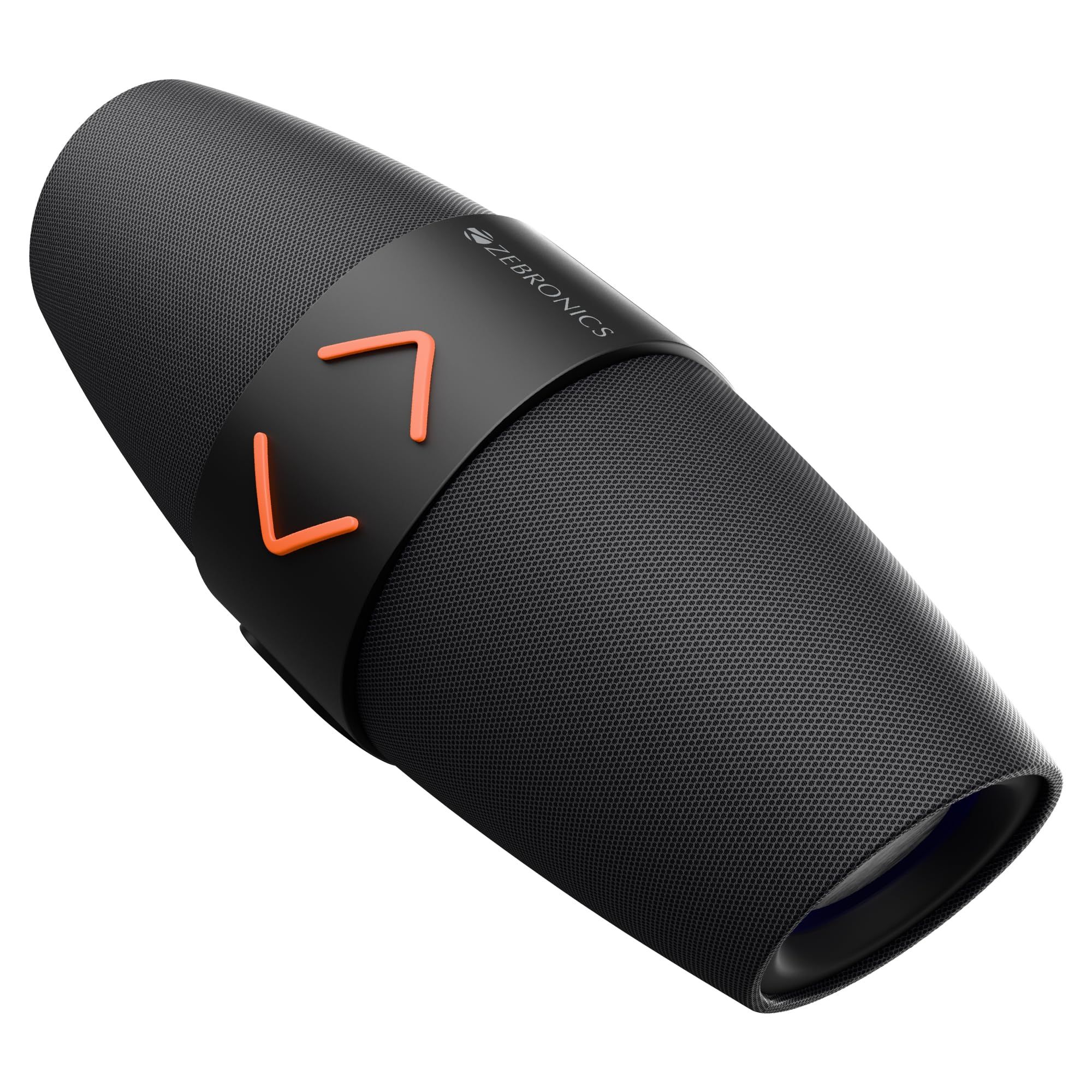 ZEBRONICS Sound Feast 55, Portable Bluetooth Speaker, 14 Watts, 10 Hours Playback, Dual 5.7 cm Drivers, Dual Passive Radiator, Call Function, RGB, Bluetooth v5.3 | TWS | USB | mSD | AUX, Deep Bass ZEBRONICS Sound Feast 55, Portable Bluetooth Speaker, 14