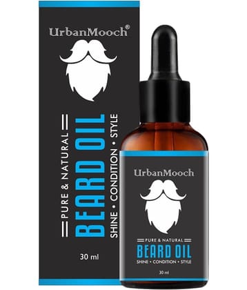 UrbanMooch - 30mL Growth Increasing Beard Oil (Pack of 1)