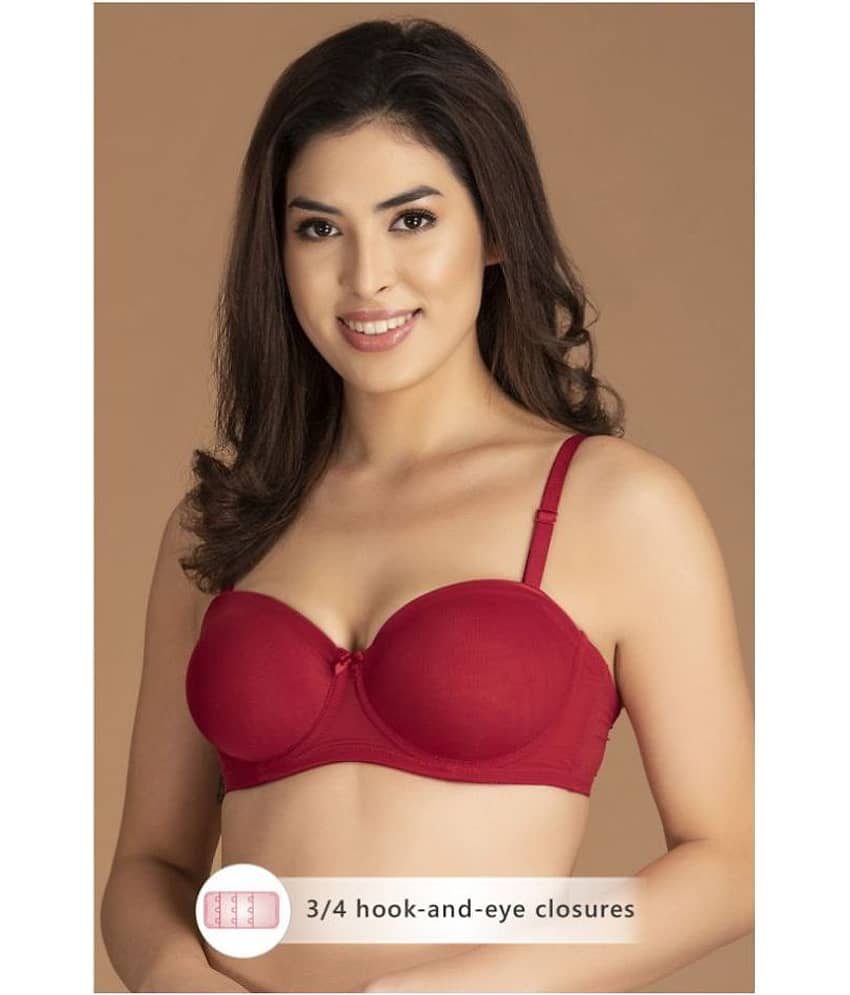 Clovia Lace Women's Everyday Bra ( Maroon )