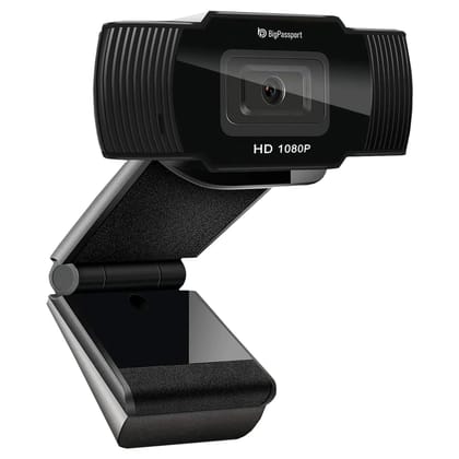 BigPassport 1080P/30FPS Ultra HD Webcam with Mic | 5P Lens USB Camera for Laptop, Desktop, PC | Face Detection, Skype, Zoom, Online Meetings, Classes – Pro-Live N3 BigPassport 1080P/30FPS Ultra HD Webcam with Mic | 5P Lens USB Camera for Laptop, Desktop,