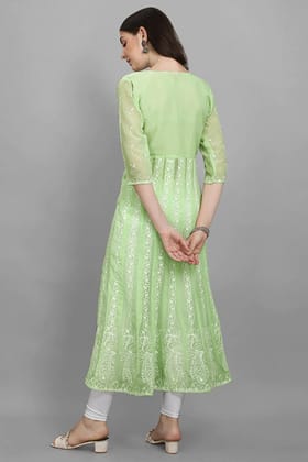 Long Tunic with Patchwork Embroidery
