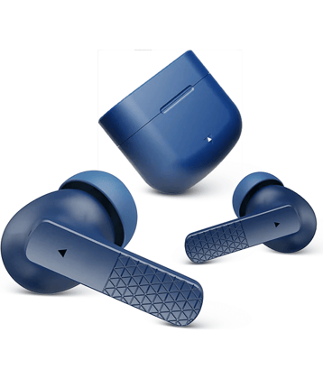 VEHOP 91 PRO Wireless Earbuds with 45Hrs Playtime, AI-ENC Mic, Bluetooth 5.3 with Low Latency Gaming, 13mm Bass Drivers, Type-C Fast Charging, Touch Controls, IPX5 Waterproof TWS