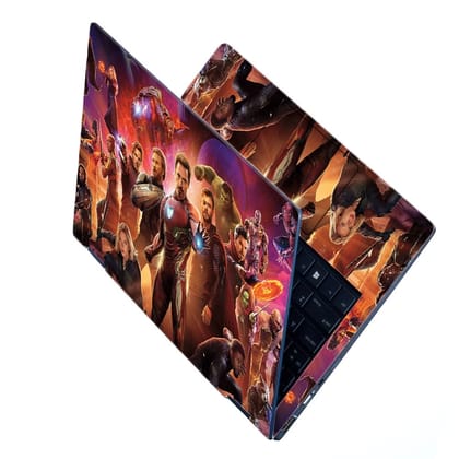 Full Body Laptop Skin Stickers Decal Cover for All Models (Size 15.6 inch) ANM-124