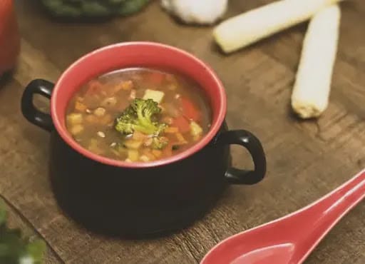 Burnt Garlic Soup