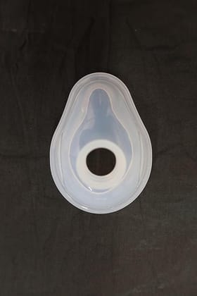 Silicone Face Mask – Size 4 (Adult) | Soft, Medical-Grade Anaesthesia Mask | Reusable & Autoclavable | Comfortable Fit with Airtight Seal