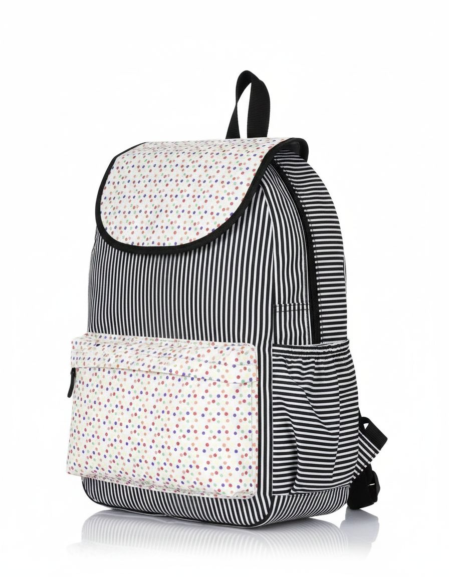 Merissa Small 10L Laptop Backpack – Soft Kids Plush Backpack (Black)