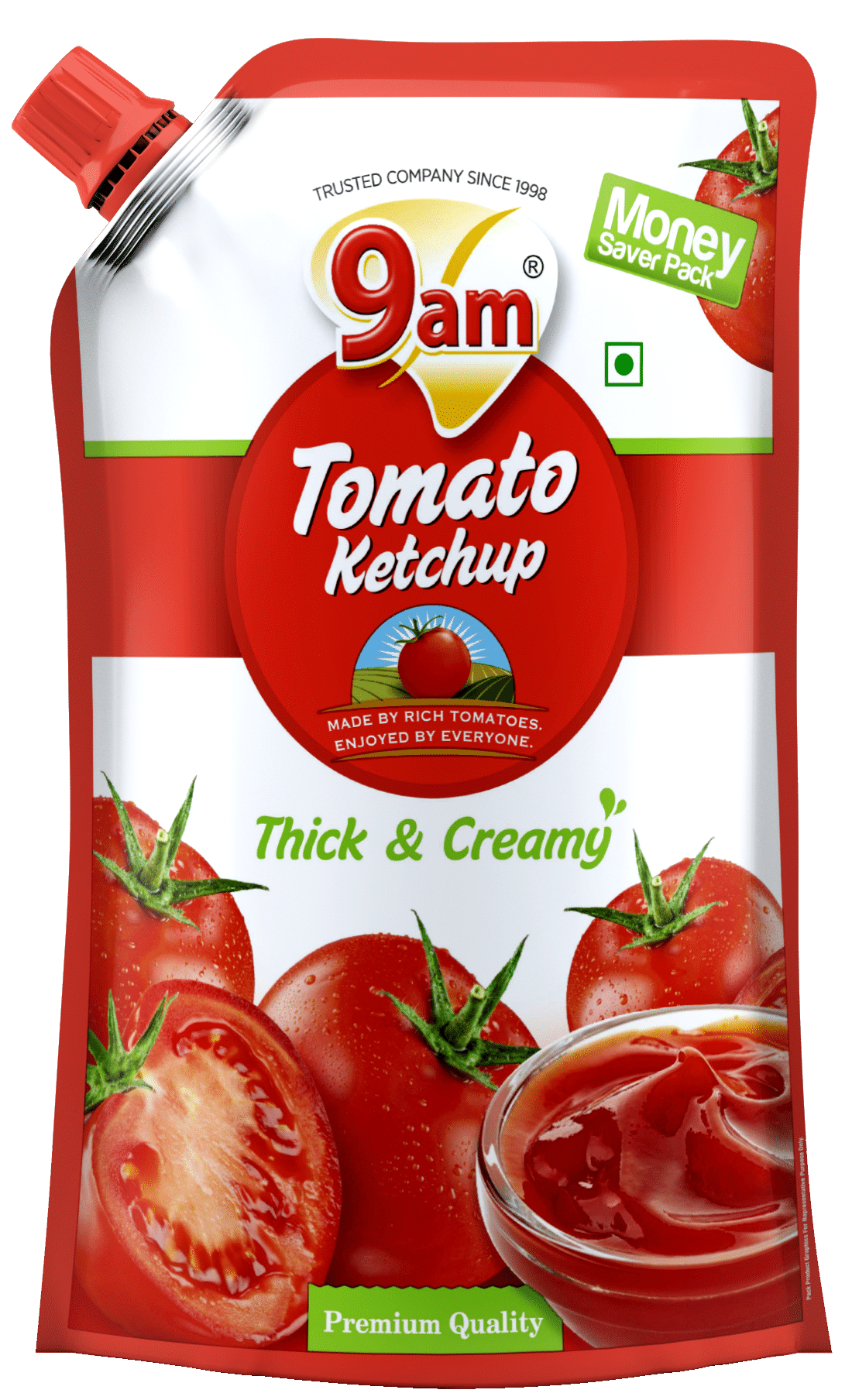 9am Tomato Ketchup, 900 gm