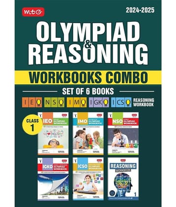 Class 1: Work Book and Reasoning Book Combo for NSO-IMO-IEO-ICSO-IGKO\n