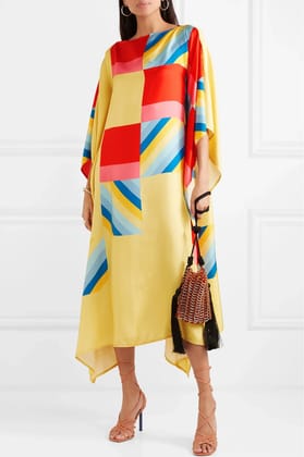 Sunshine Satin Silk Dress