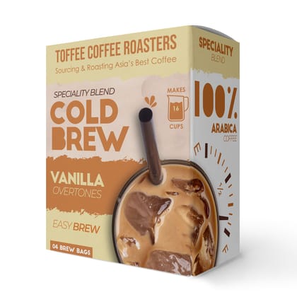 Vanilla Cold Brew - Easy Brew Cold Brew Bags