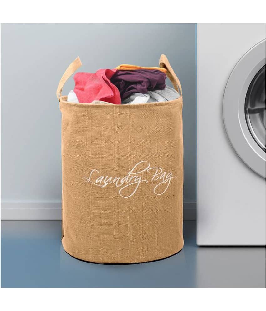E-Retailer Set of 1 20 L+ Laundry Bags Beige