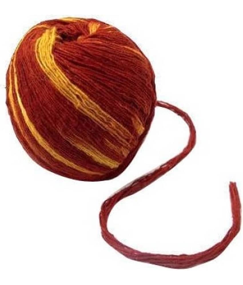 Mauli Kalawa Pooja Accessories Moli Wrist Thread Band/Moli Rakhi/Raksha Sutra (Red muli Pack of 30)