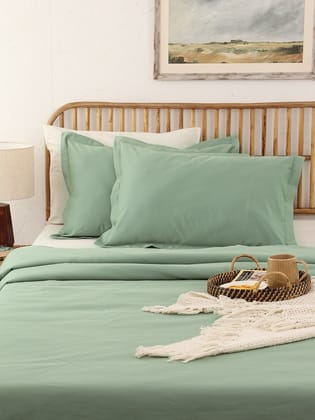 Sage Double Duvet Cover (Green)