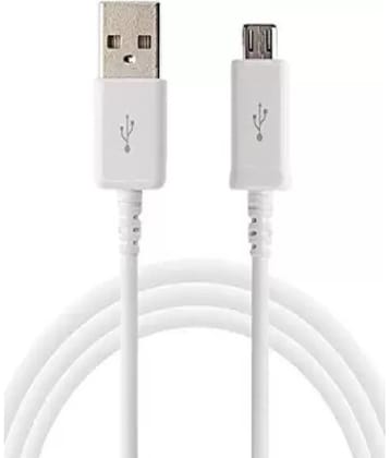 Syska - White 2.1A Micro USB Cable 1.2 Meter