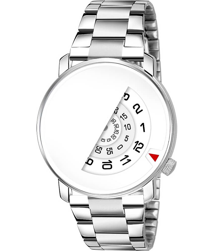 Lorem Silver Metal Analog Men's Watch