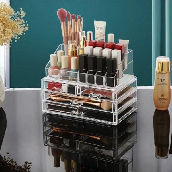 ACRYLIC MAKEUP JEWELRY BOX