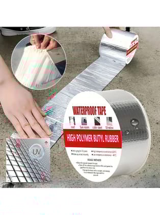 dust n shine Aluminum foil tape PVC Pack of 1
