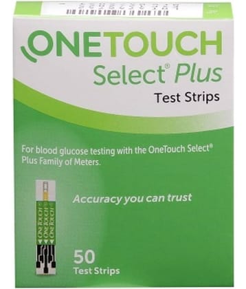 Onetouch Select Plus 50 Sugar Test Strips