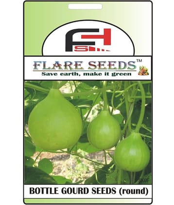 Round Bottle Gourd Seeds - 20 Seeds Pack
